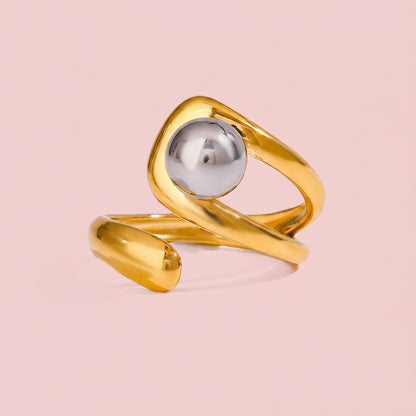Anillo Dorado Abierto