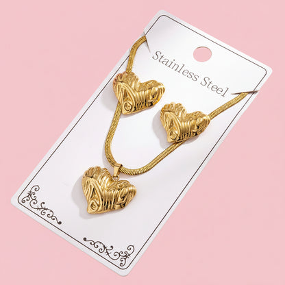 Set de Joyas con Dije y Cadena de Serpiente