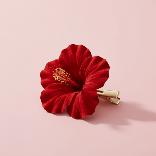 Pinza para el Cabello de Flor de Cayena